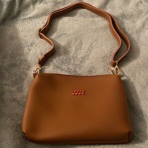 Loulu brown shoulder bag